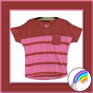 3/$24 - Old Navy Girl’s Short Sleeve Striped Tee – Size Large